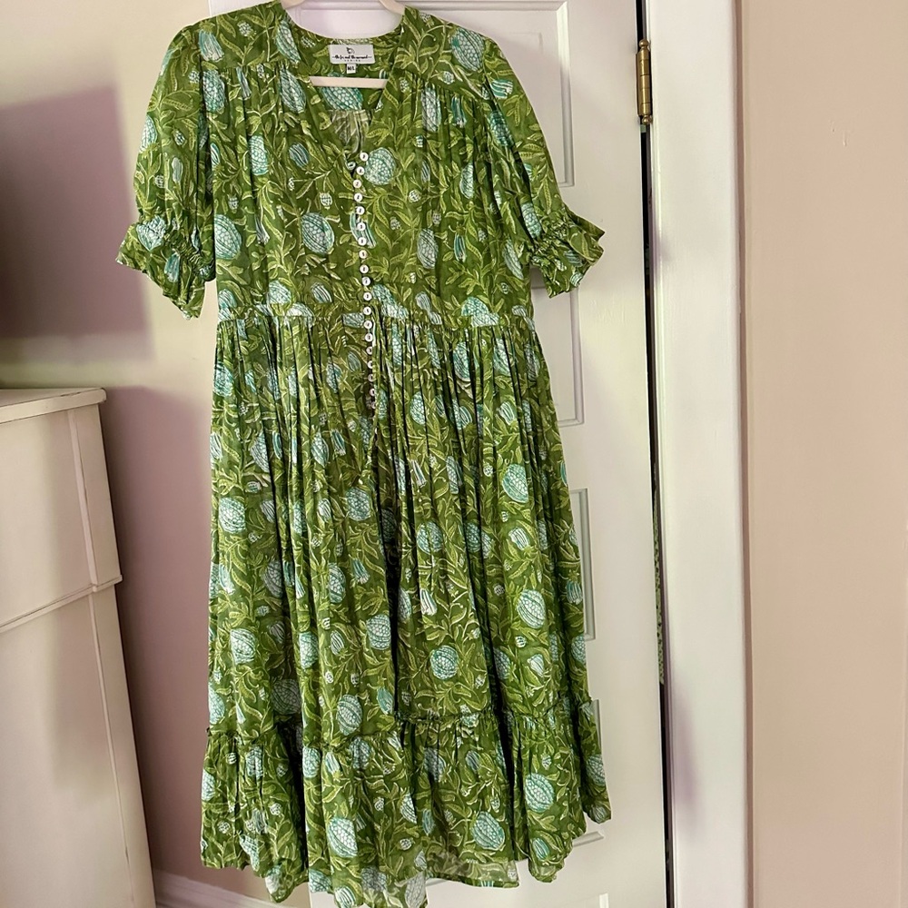 Green Midi Dress